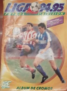 Cromos de fútbol: ÁLBUM DE CROMOS COMPLETO - LIGA 94.95 -